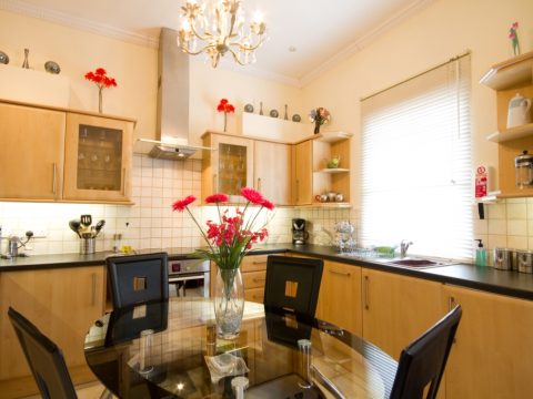Dining kitchen - well equipped for self catering