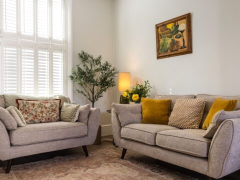 Eastbourne holiday let lounge
